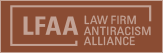 LFAA Lawfirm Antiracism Alliance logo image
